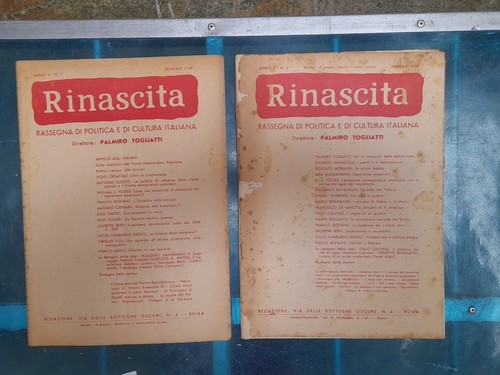 Rinascita rasegna politica - rinascita.,