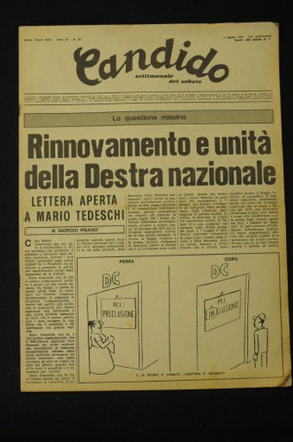 Storia politica italiana - politica,