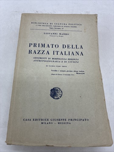 Giovanni marro primato della - marro,