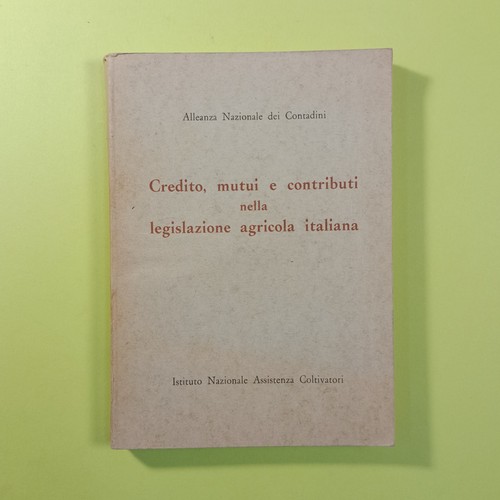 Credito mutui contributi - mutui,