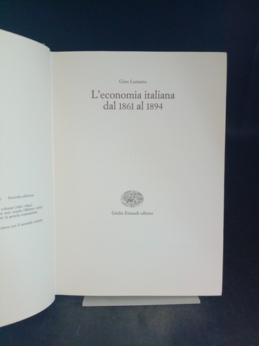 Economia italiana dal - l'economia,