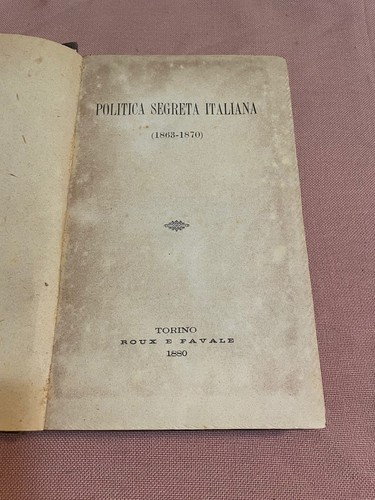 Politica segreta italiana