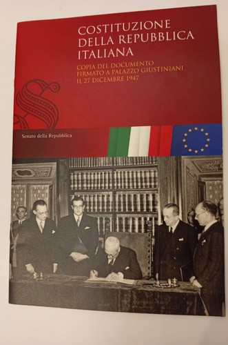 Costituzione della repubblica - della,