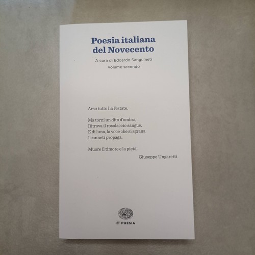 Poesia italiana del - , volume
