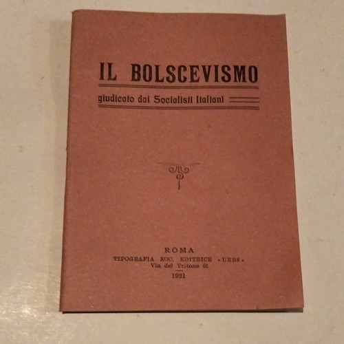 Bolscevismo giudicato dai - giudicato,