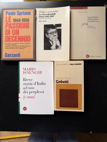 Lotto libri storia politica - libri, e