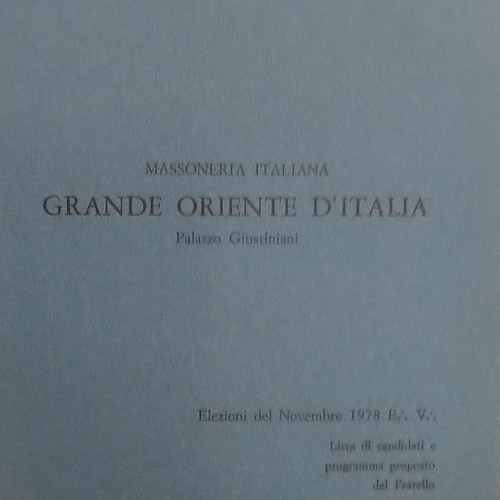 Grande oriente italia - grande,