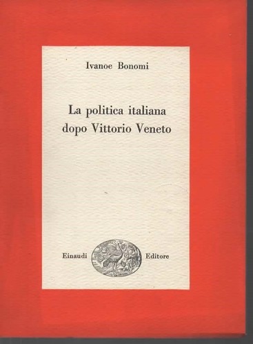 Libro bonomi politica italiana - libro,