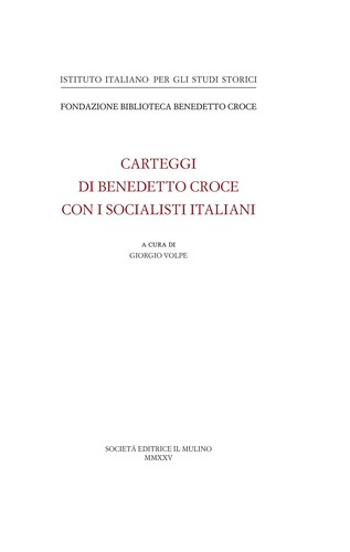 Benedetto croce con - croce,