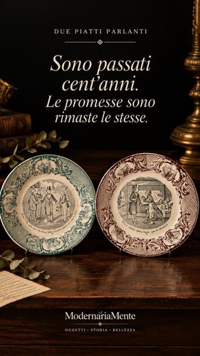 Coppia piatti parlanti - piatti,